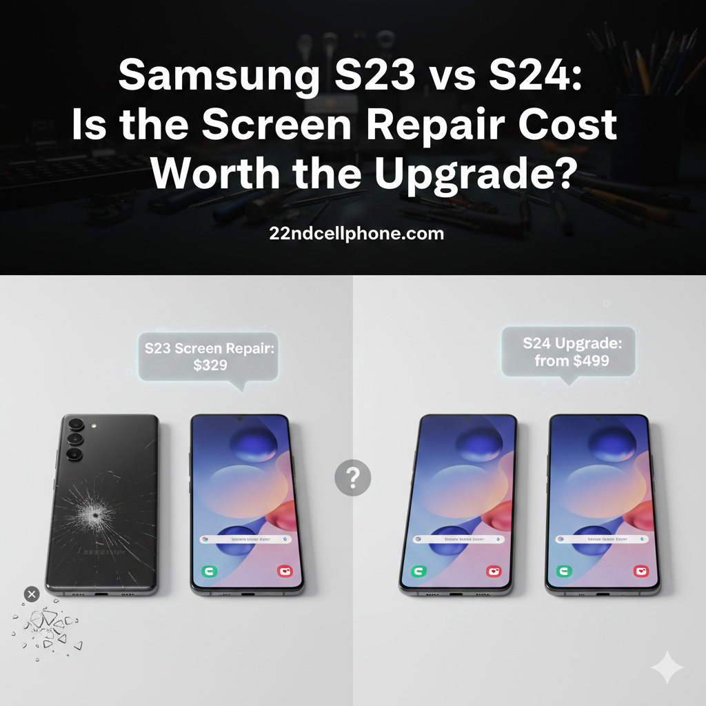 Samsung S23 vs S24: Is the Screen Repair Cost Worth the Upgrade?